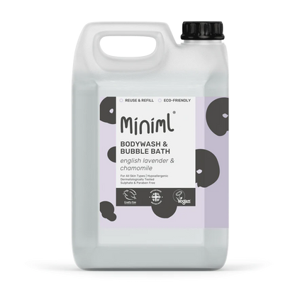 Body Wash & Bubble Bath - 5L Refill