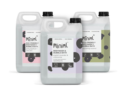 Body Wash & Bubble Bath - 5L Refill